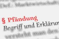 © Nico - stock.adobe.com Foto: Textausschnitt Pfändung